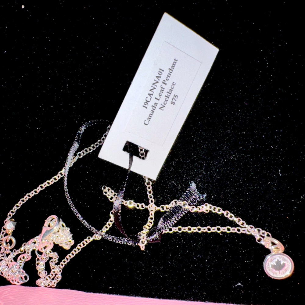 Hillberg and berg brand new necklace.  Canadian stamp